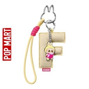 THE MONSTERS Pin for Love Series Letter Pendant 𝐅 Pop Mart Authentic BNIB
